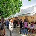 Contemporary art market at St Sulpice